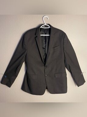 Banana Republic Slim Fit Blazer Jacket Men's 44R Charcoal Gray Casual Formal